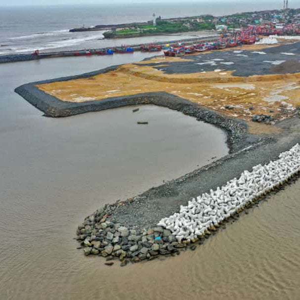 Development of fishery Harbour at Navabandar Dist/Gir Somnath Part - A ( Marine Structure) and Part-B (Dredging)